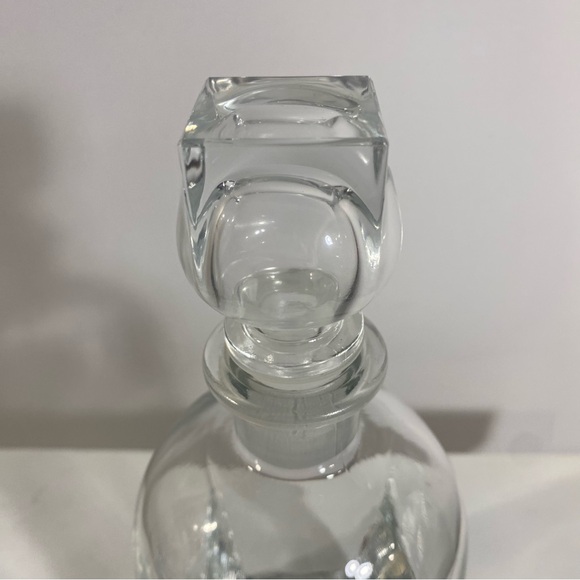 Luigi Bormioli "Rossini" Blown Glass Decanter Vintage Bar Ware Made in Italy - Picture 4 of 7